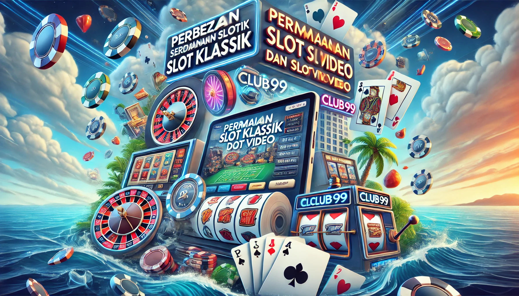 Perbezaan Antara Permainan Slot Klasik dan Slot Video di Club99