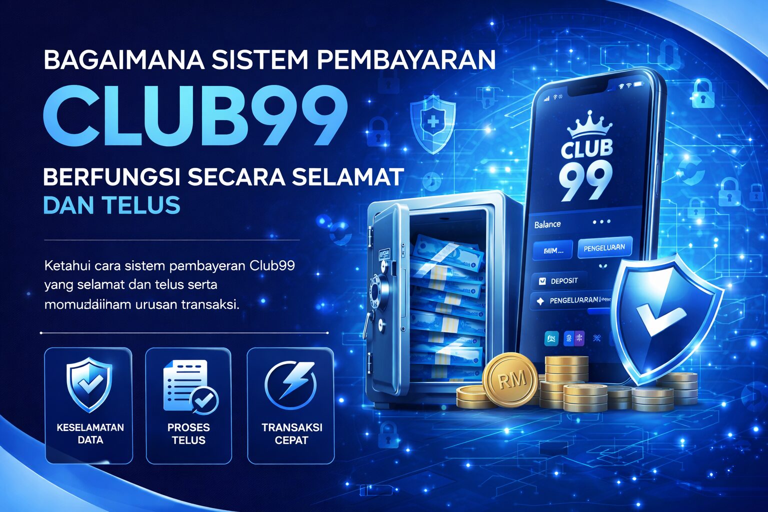 Sistem pembayaran Club99 yang selamat